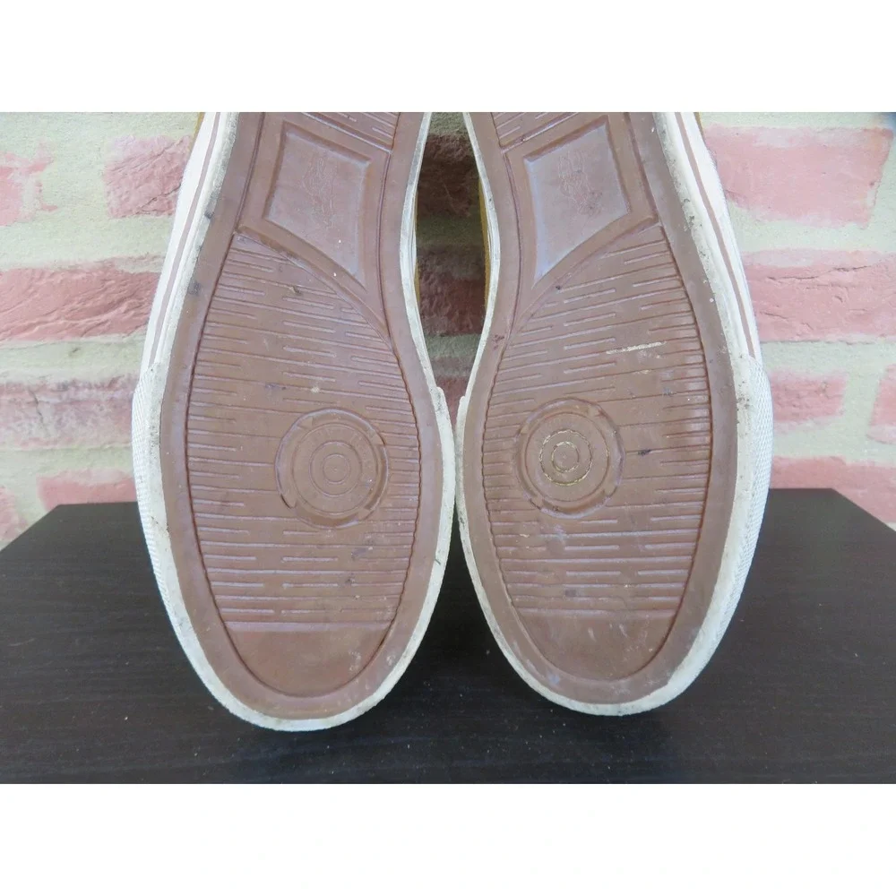 Polo Ralph Lauren Zale Shoes Mens Size 10.5 Brown Suede Mid Top Casual Comfort